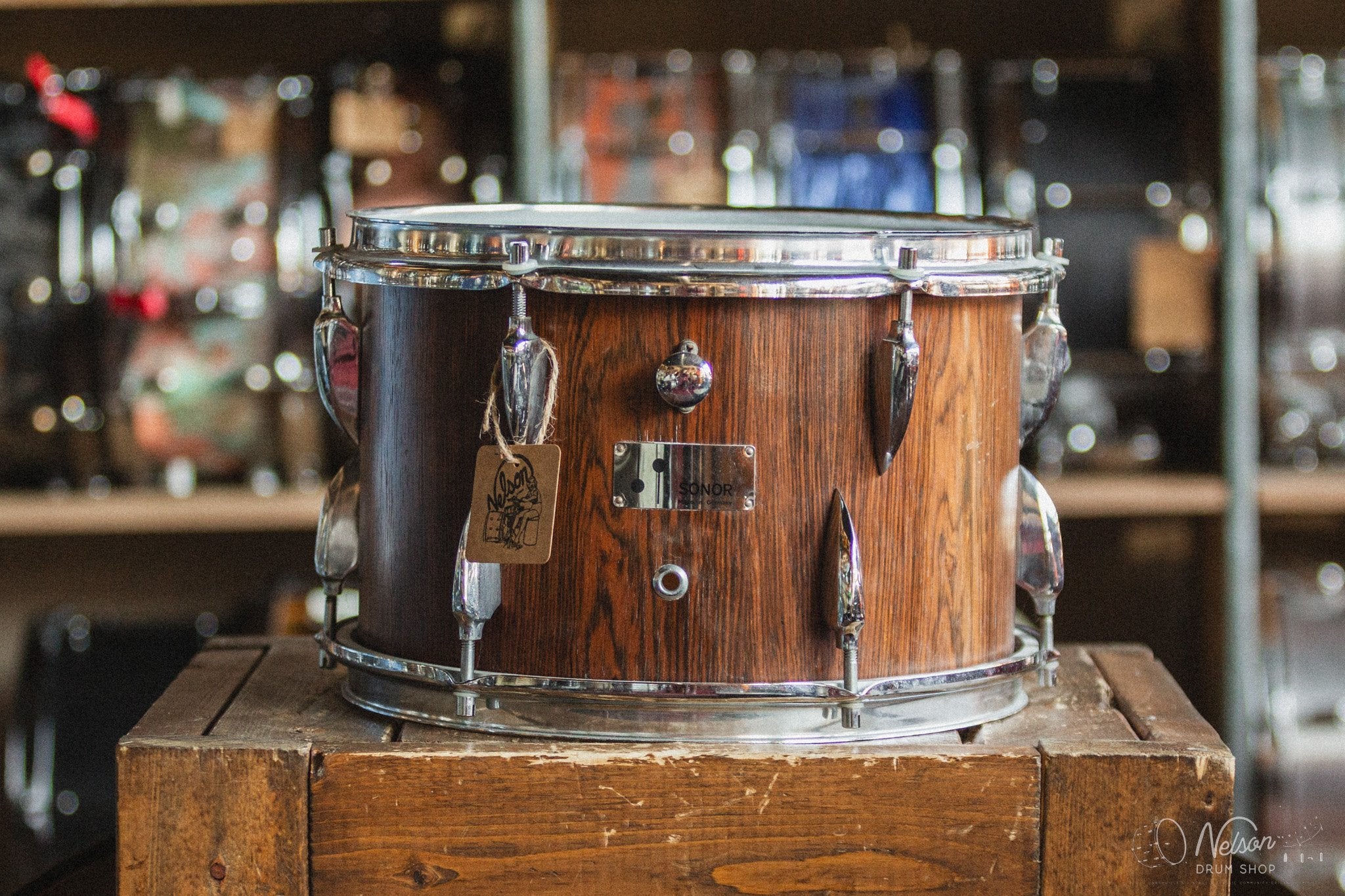 1972 Sonor "Teardrop" Tom in Rosewood - 8.5x13