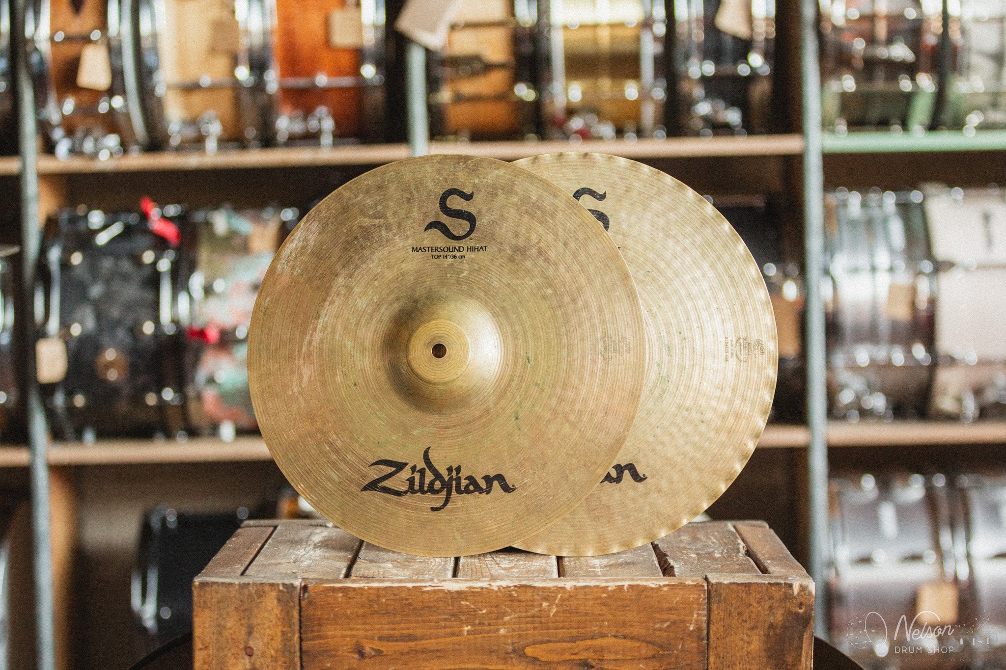 Used Zildjian S Series Mastersound Hi Hats - 14"