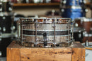 Craviotto Limited-Edition 20th Anniversary Maple Snare Drum in Black/Gray Stain - 6.5x 14