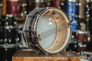 Craviotto Limited-Edition 20th Anniversary Maple Snare Drum in Black/Gray Stain - 6.5x 14