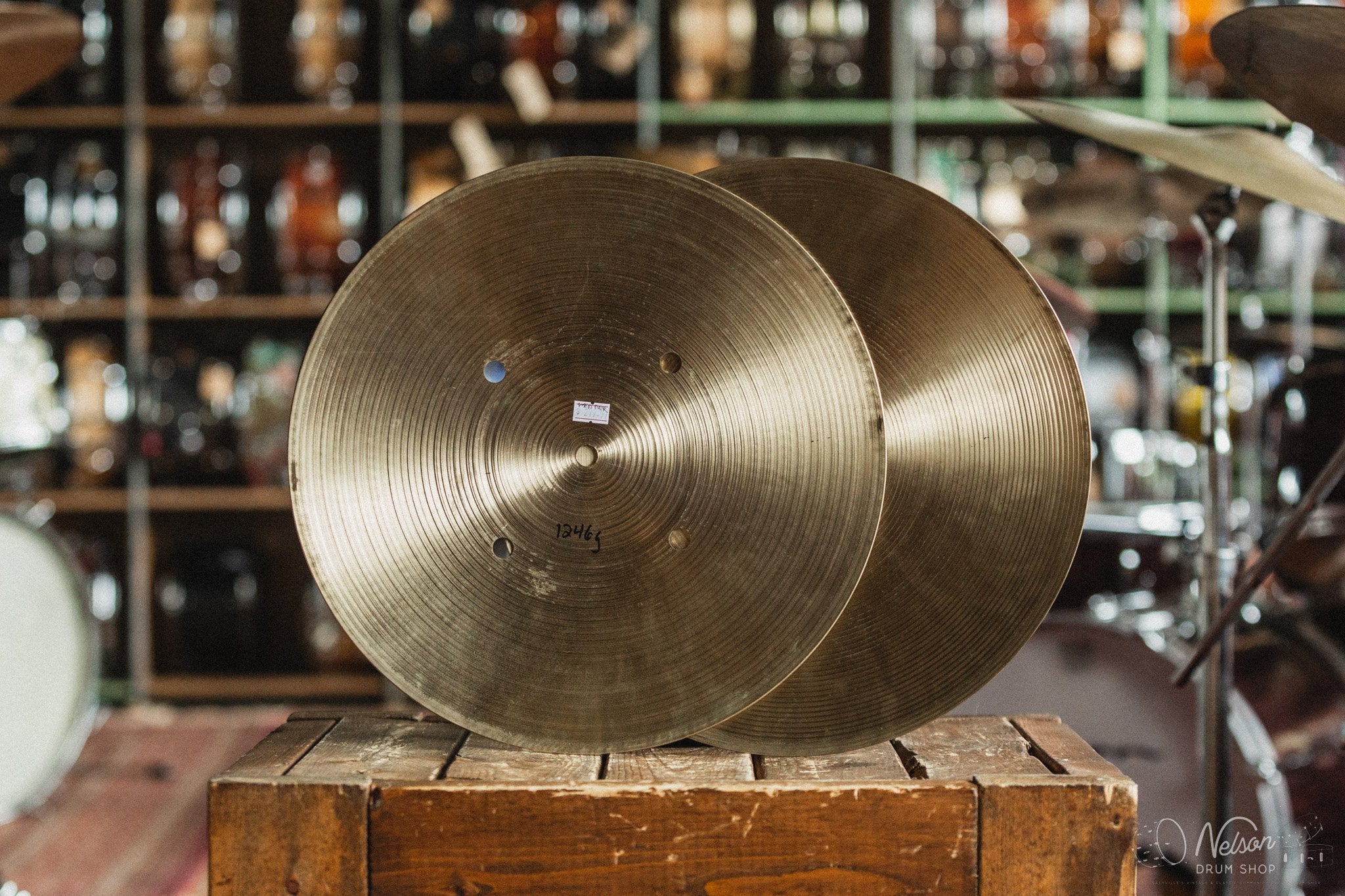 Used Zildjian Quick Beat Hi Hats - 14"