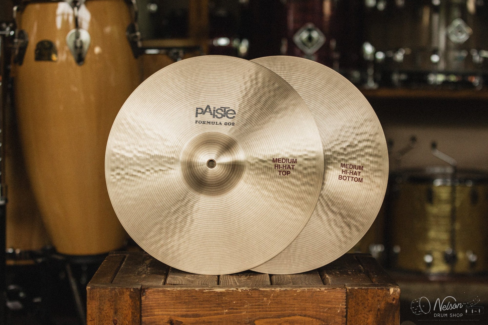 Paiste Formula 602 Medium Hi Hats - 15"