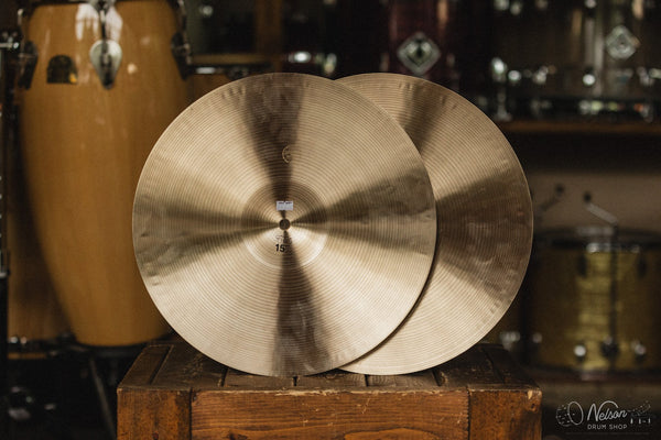 Paiste Formula 602 Medium Hi Hats - 15"