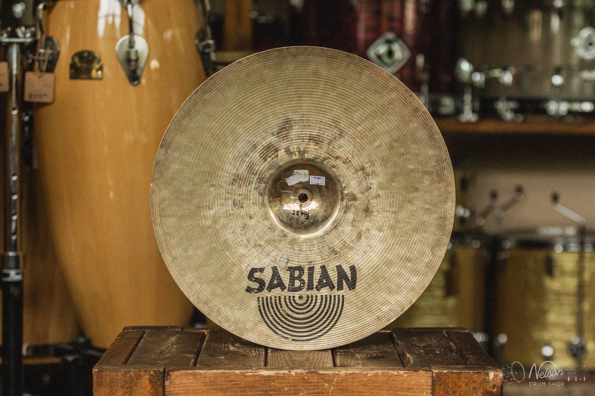 Used Sabian Hand Hammered  Medium Crash - 16"