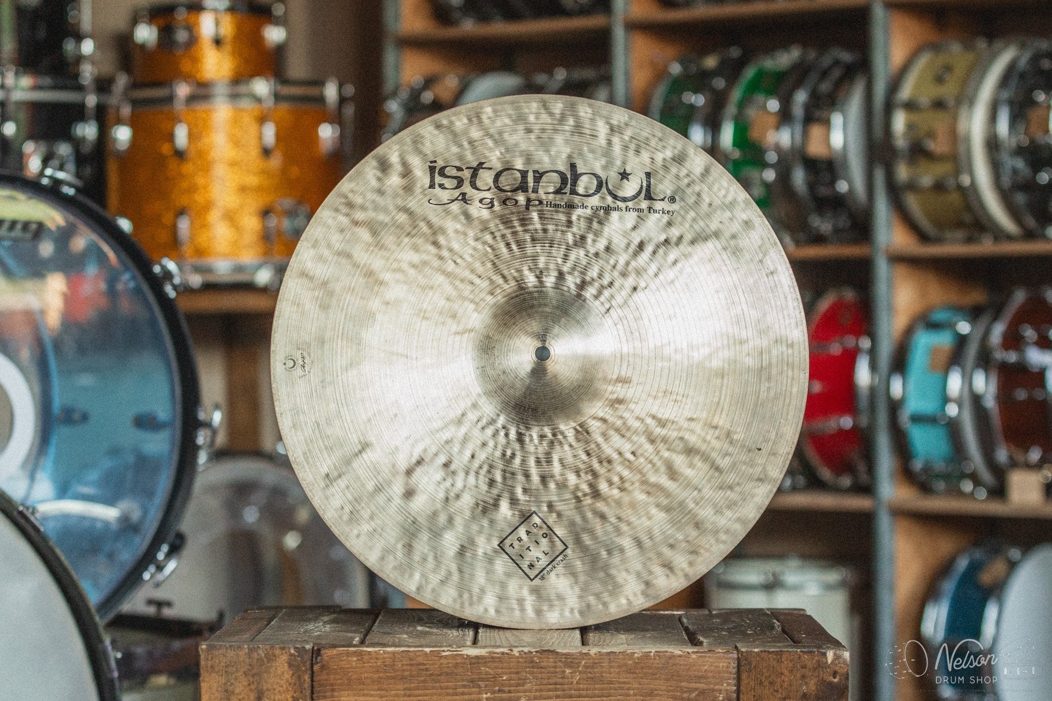 Used Istanbul Agop Traditional Dark Crash - 18"