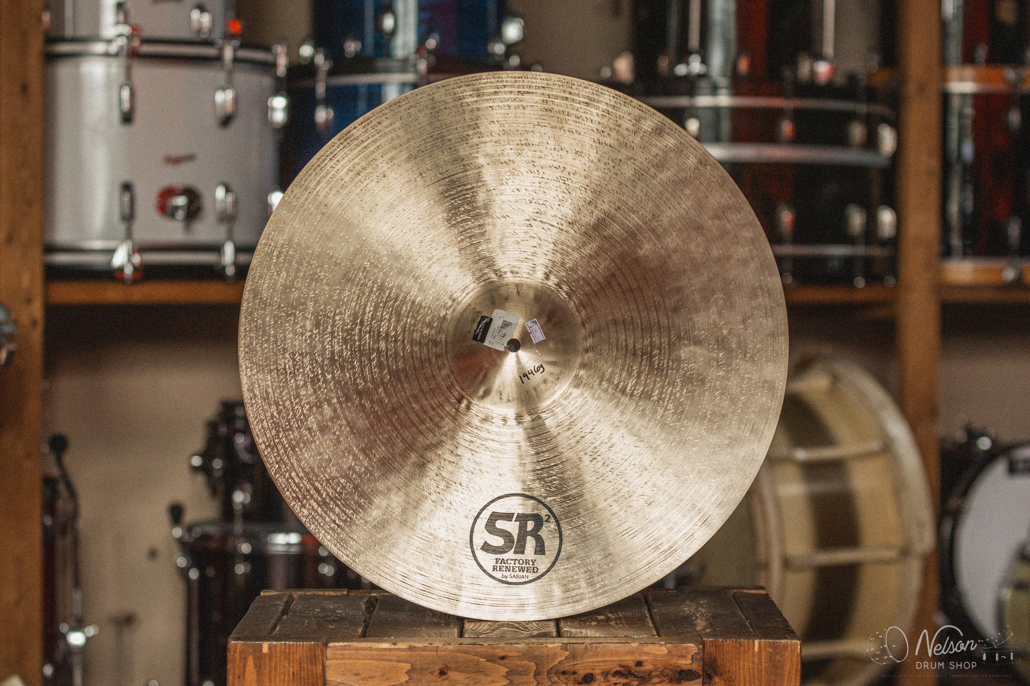 Used SR Factory Renewed by Sabian Thin Ride - 20"