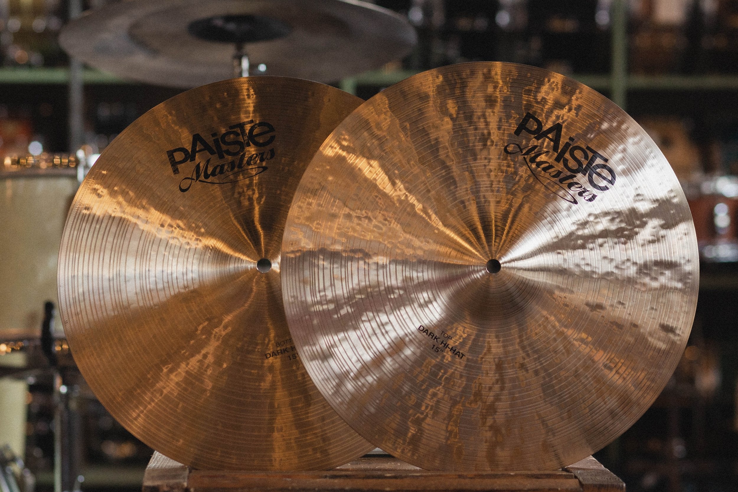 Paiste Masters Dark Hi-Hats - 15"