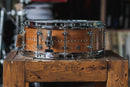 Craviotto Custom Shop Birch in Natural Oil w/ Mahogany Inlay - 5.5x14