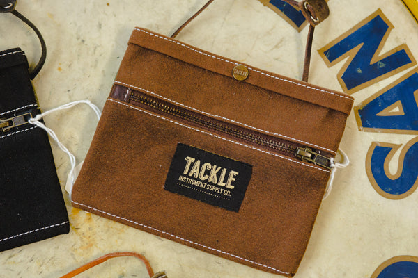 Tackle Waxed Canvas Gig Pouch