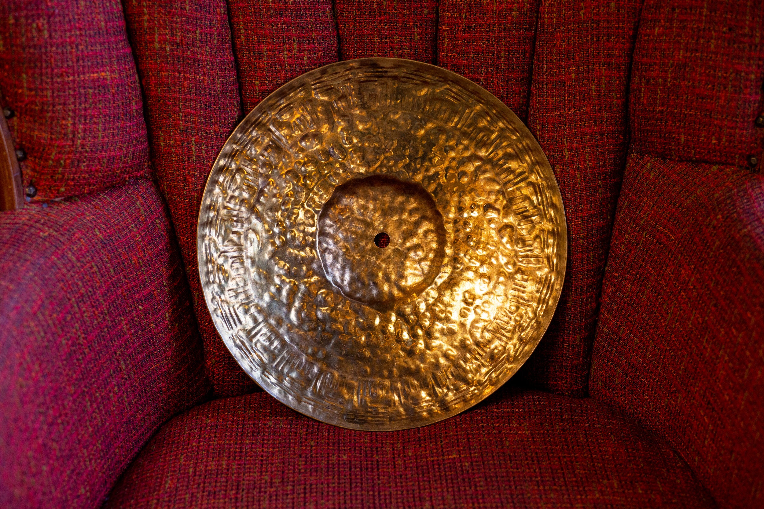 Upcycled Percussion Brass Cymbal Stacker