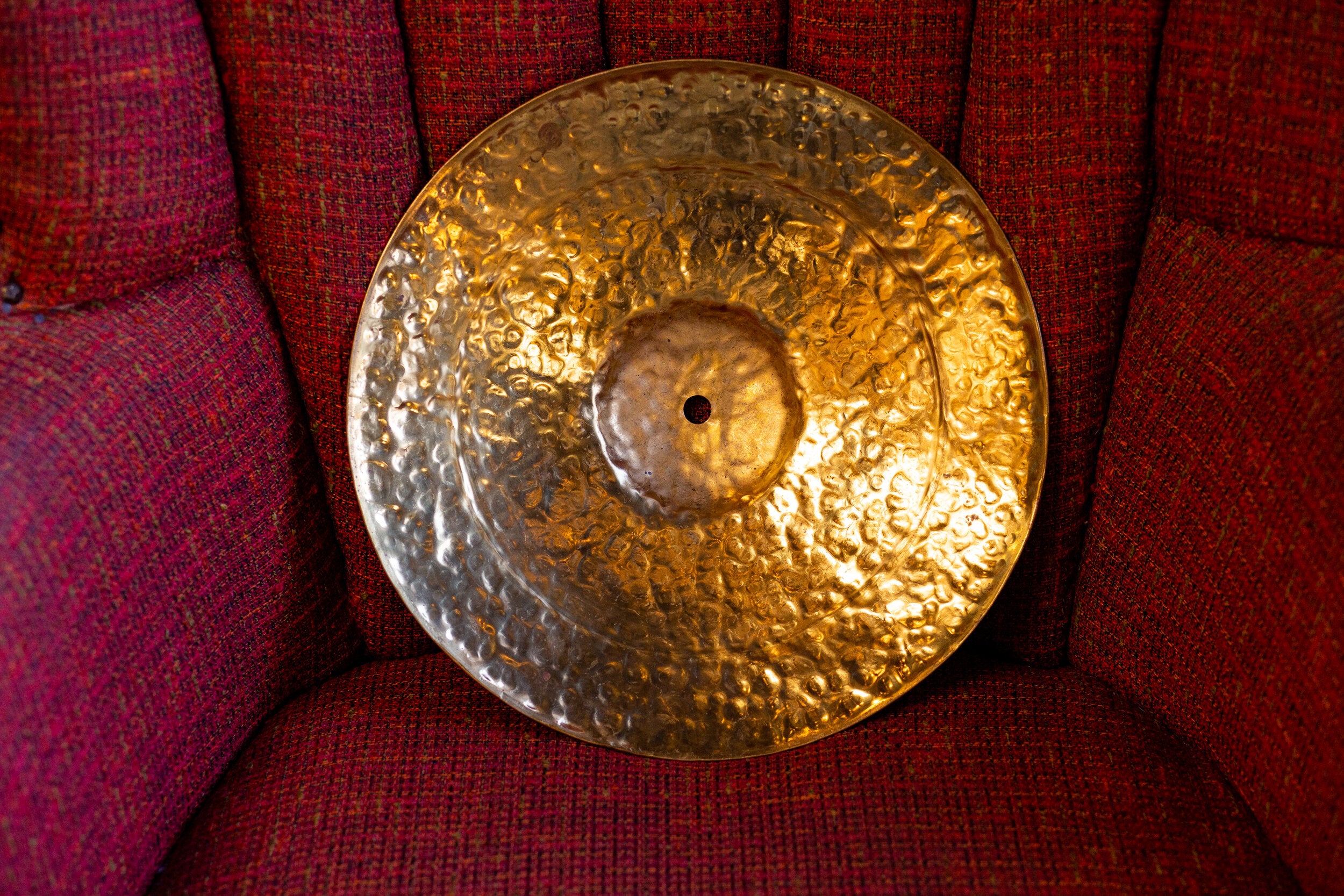 Upcycled Percussion Brass Cymbal Stacker