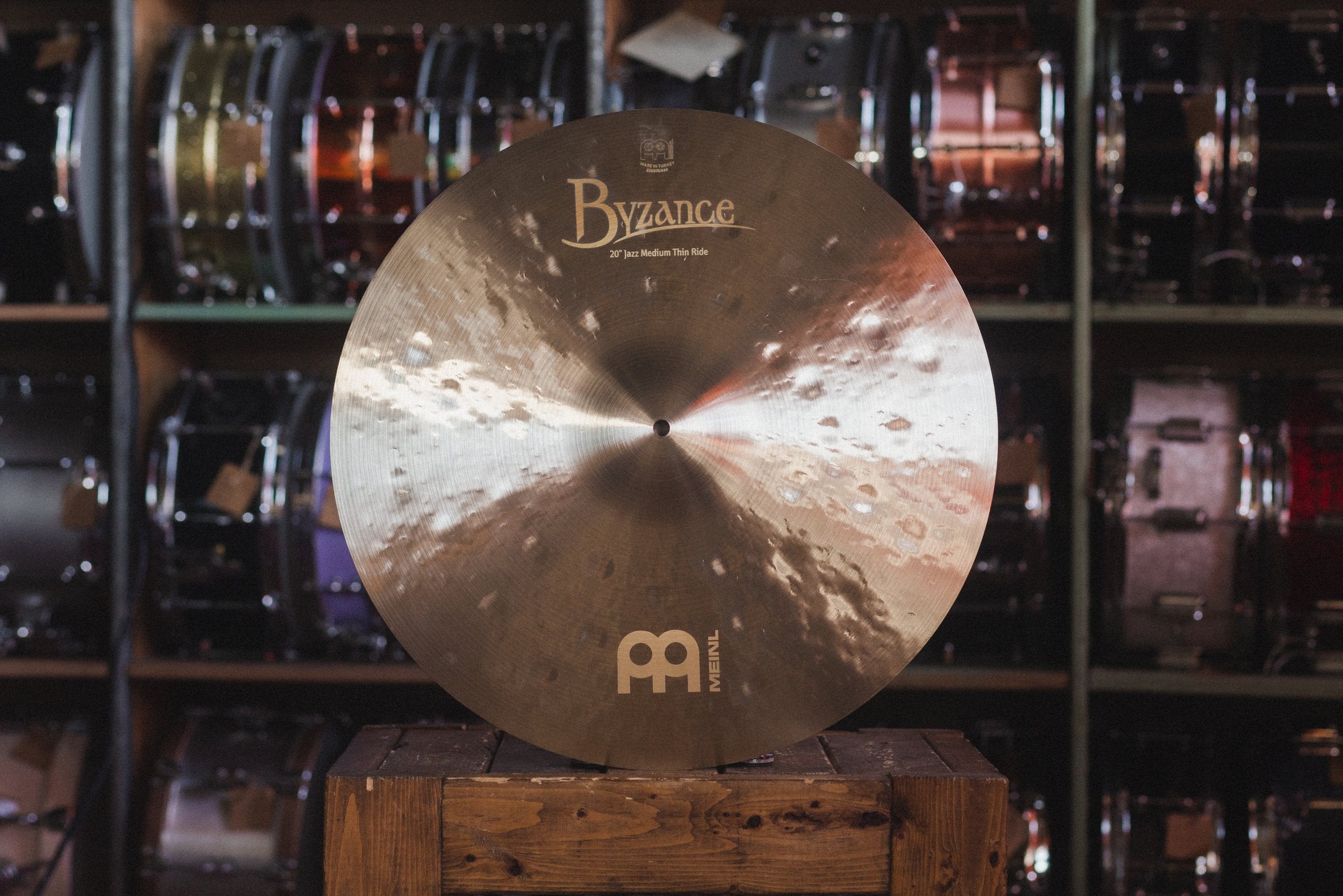 Meinl Byznace Jazz Medium Thin Ride Cymbal - 20"