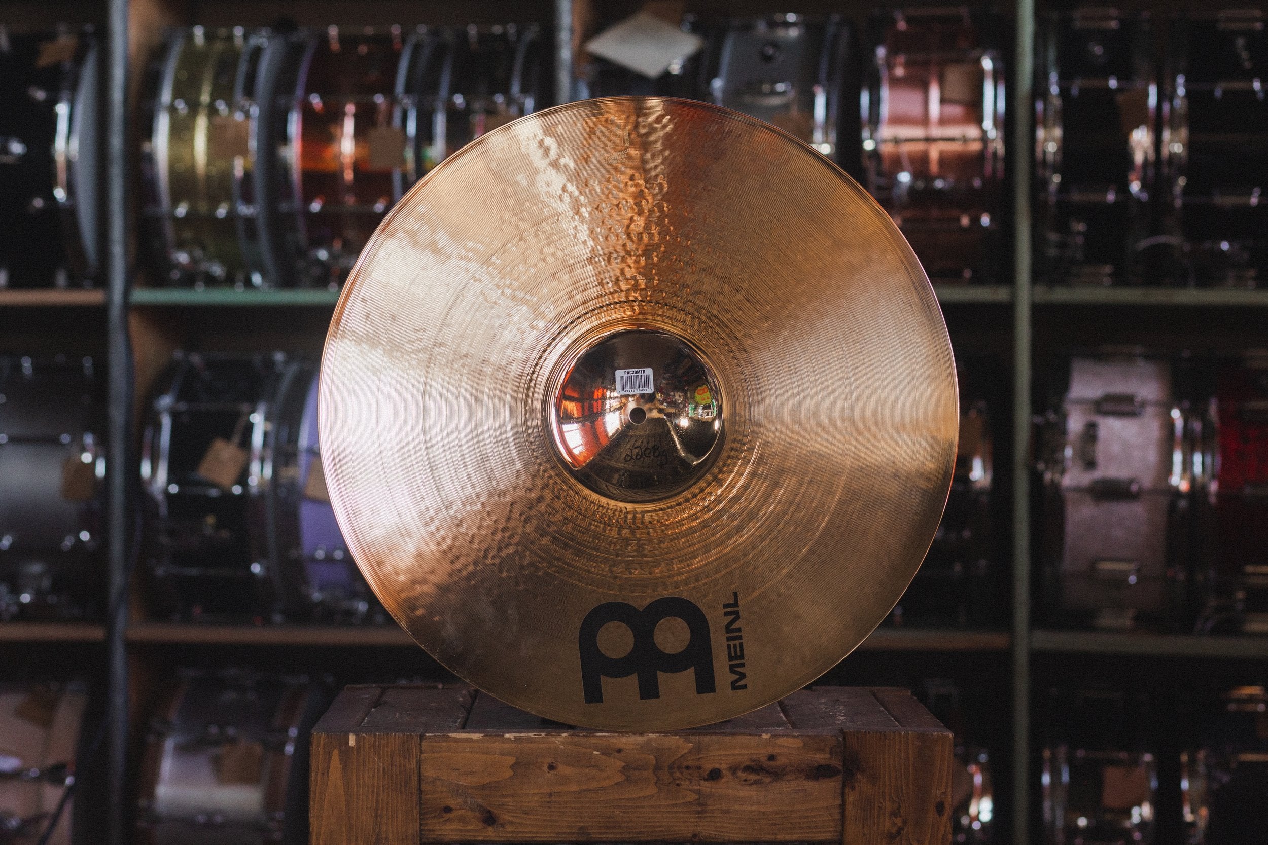 Meinl Pure Alloy Custom Medium Thin Ride Cymbal - 20"