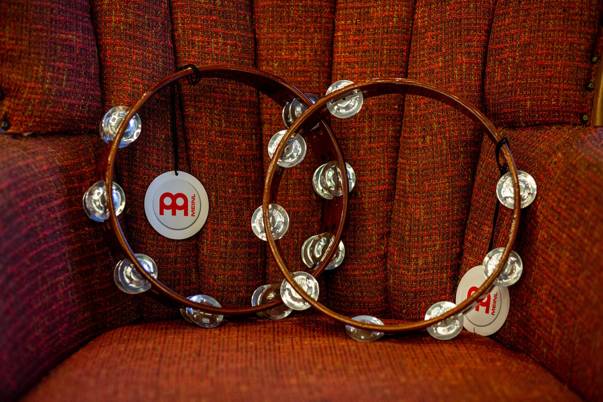 Meinl Percussion 10" Traditional Aluminum Jingle Wood Tambourine