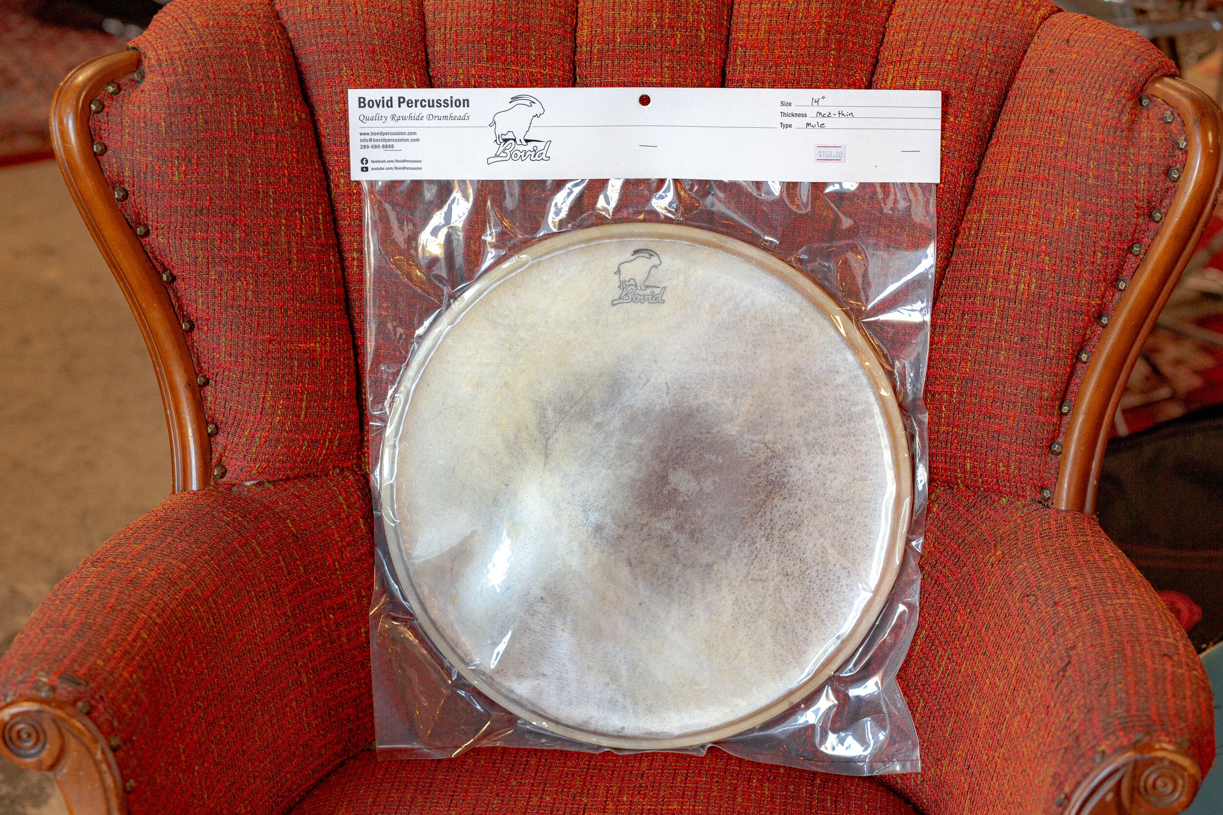 Bovid Skin Drum Heads