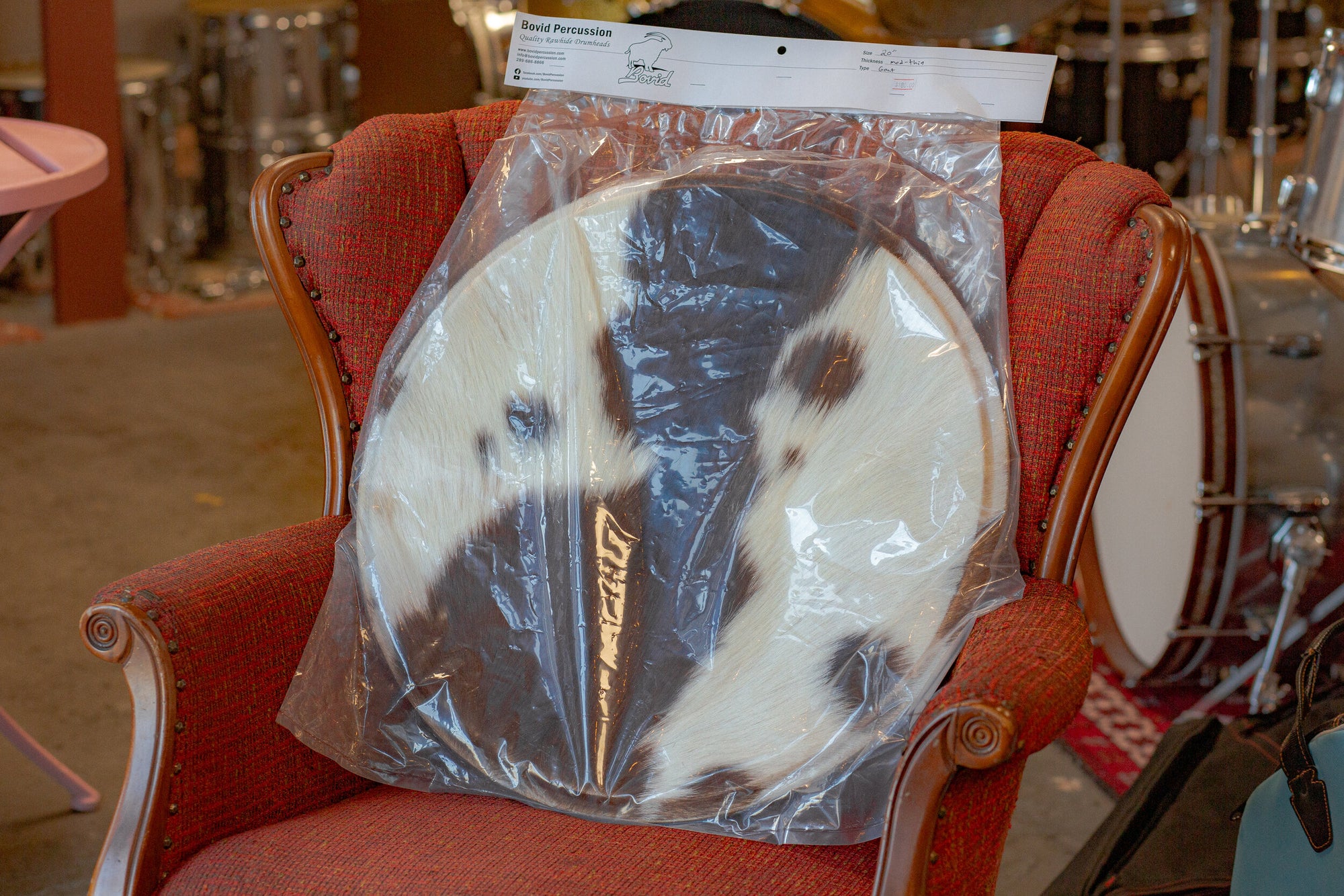 Bovid Skin Drum Heads