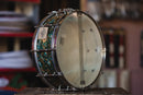 Early 1930's Ludwig & Ludwig 'Standard' Snare in Peacock Pearl (Type II) - 5x14