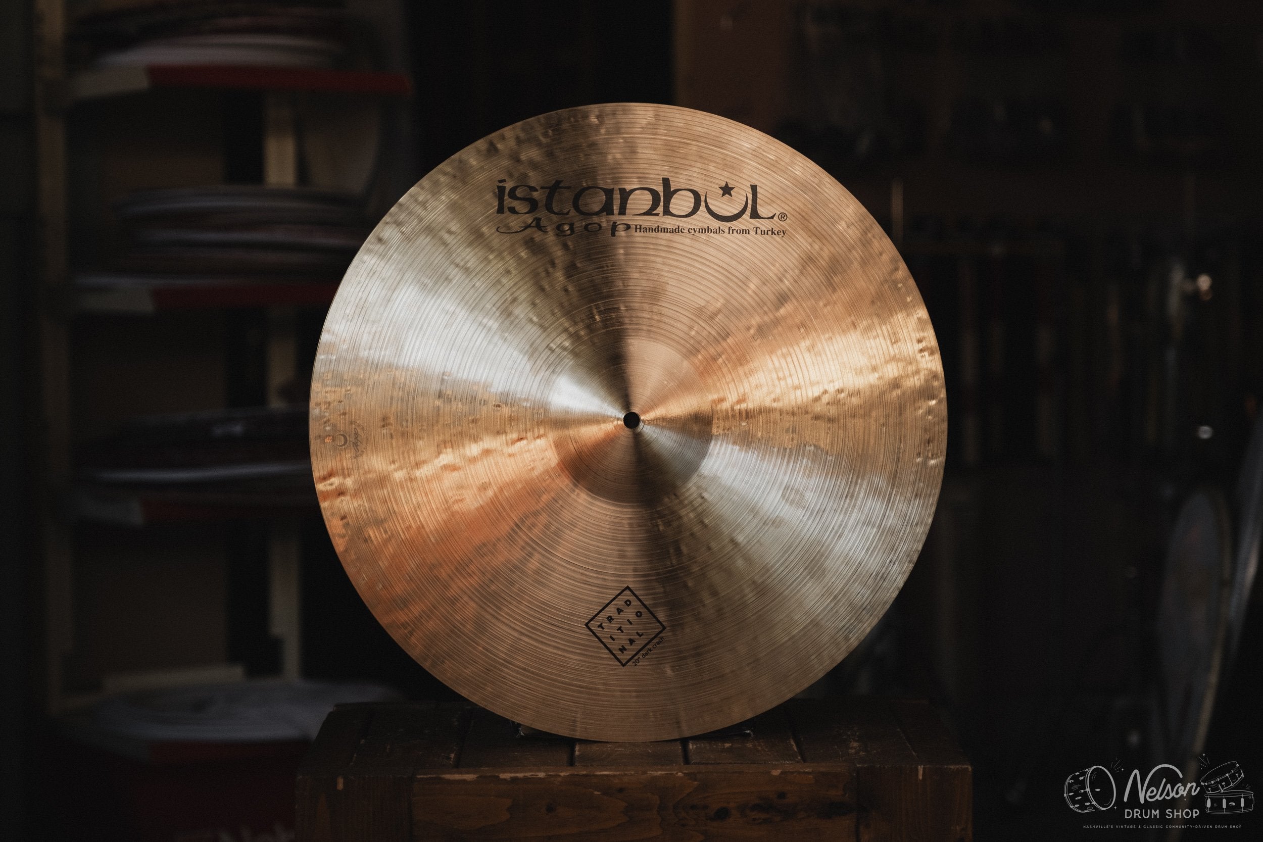 Istanbul Agop Traditional Dark Crash - 20"