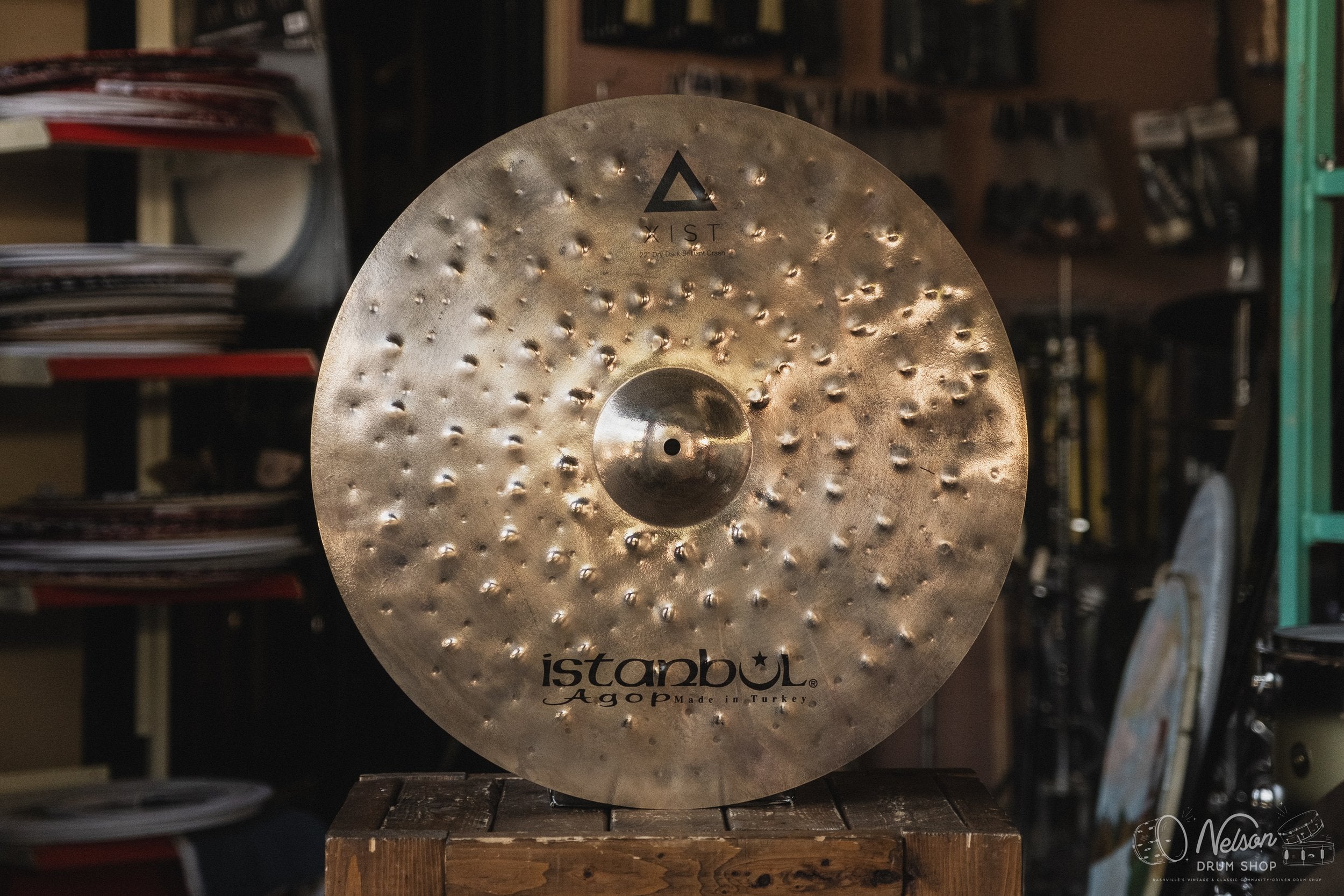 Istanbul Agop Xist Dry Dark Brilliant Crash - 22"