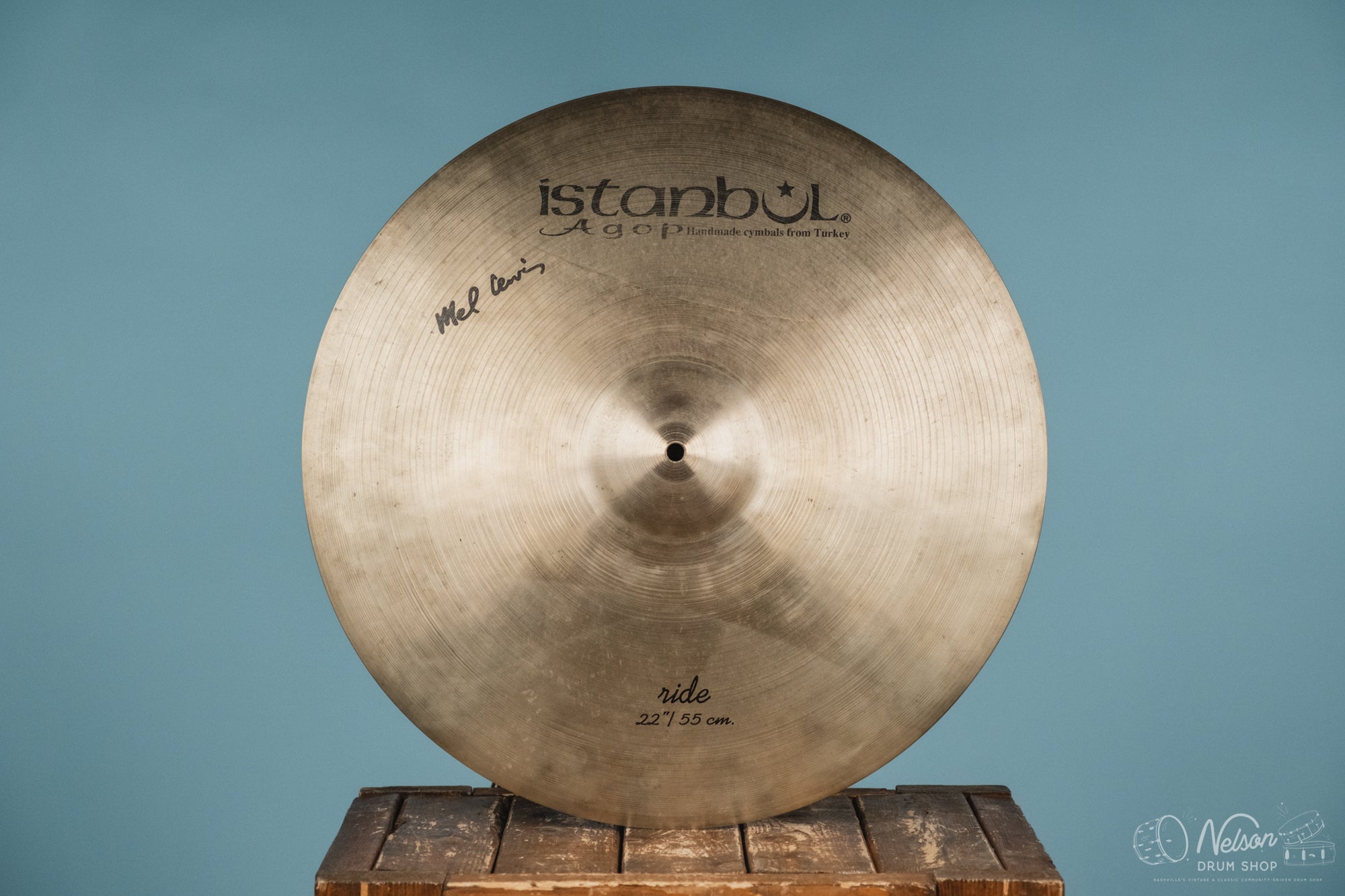 Used Istanbul Agop Mel Lewis Ride - 22"