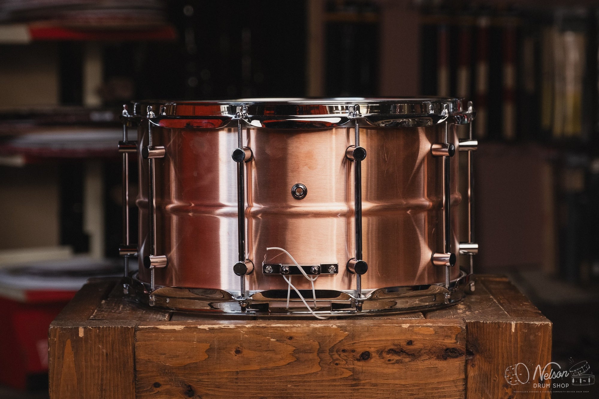 BreadWinner ‘Pocket Change’ Raw Polished Copper 10 lug - 8x14