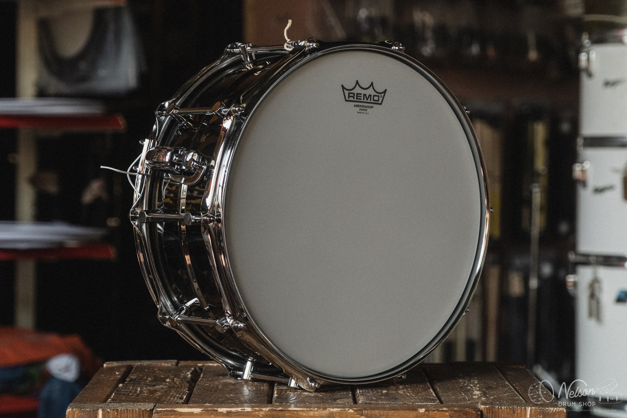 BreadWinner 'Lunch Pail' Black Nickel Over Brass - 6.5x14