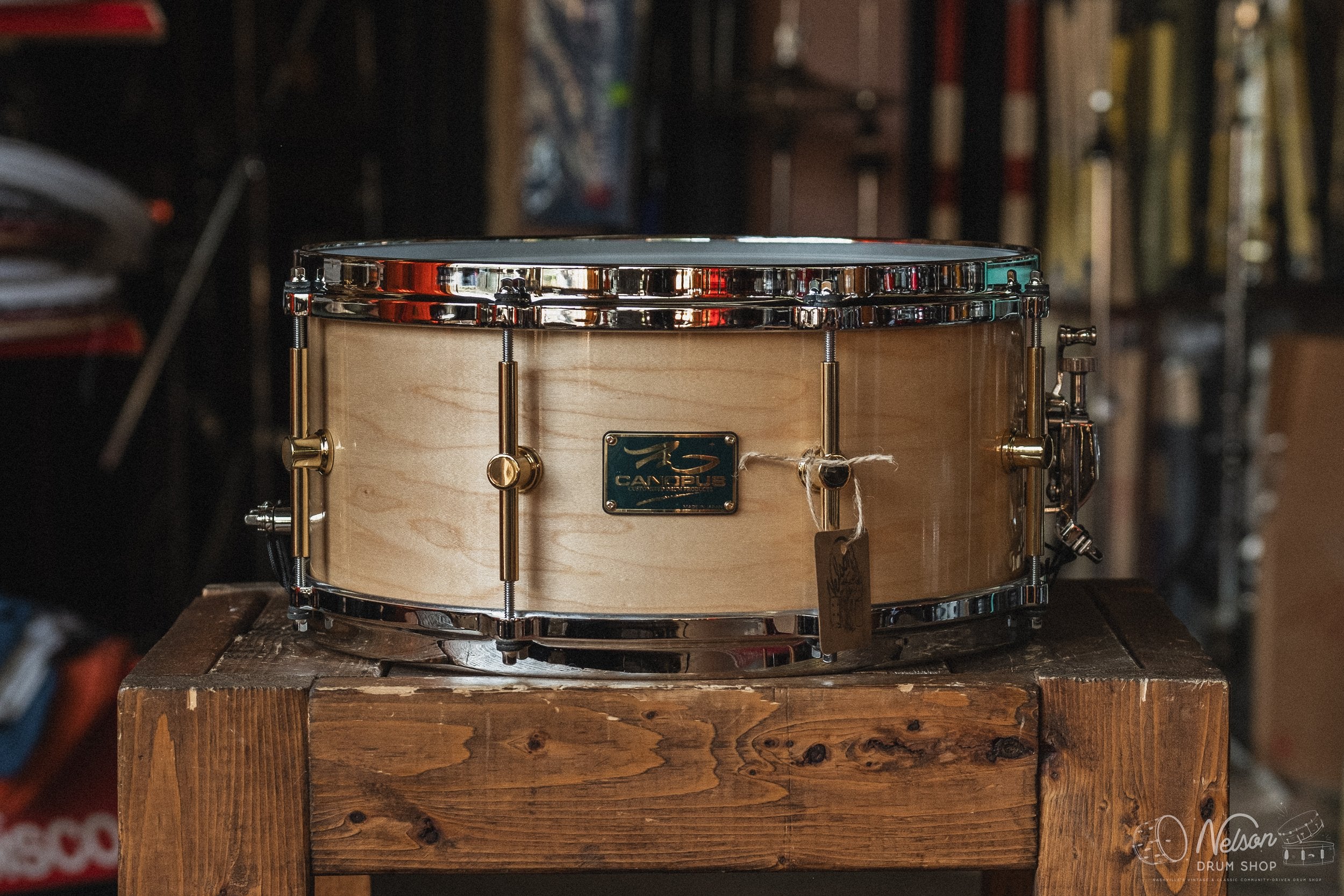 Canopus 'The Maple' in Natural Lacquer - 6.5x14