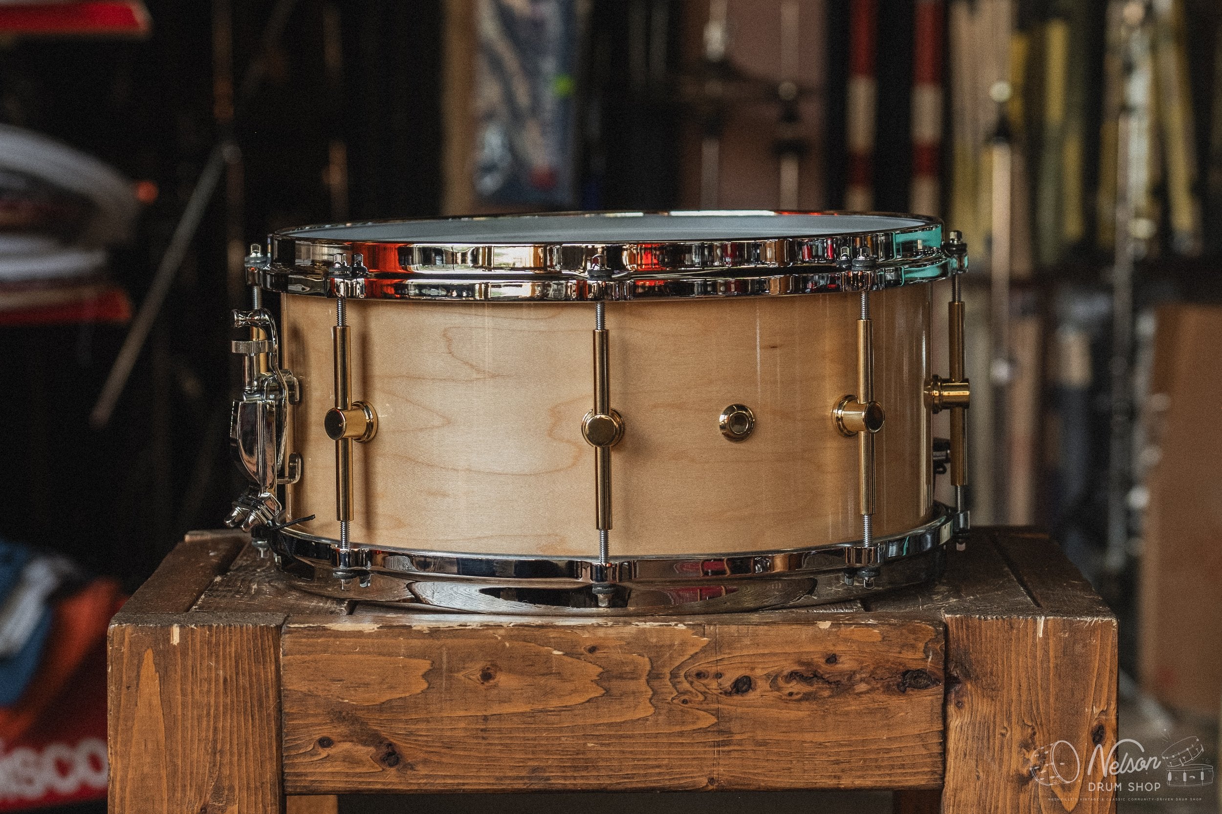 Canopus 'The Maple' in Natural Lacquer - 6.5x14