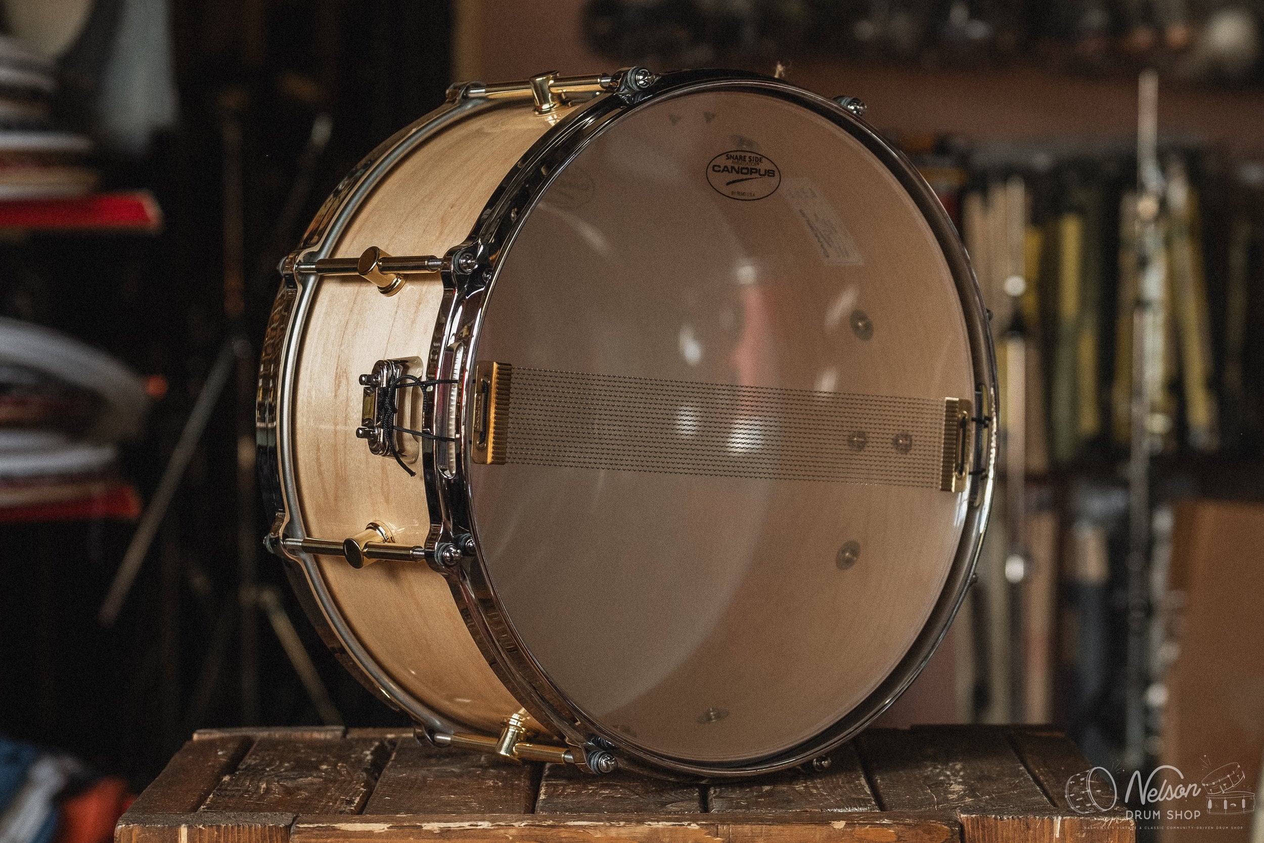 Canopus 'The Maple' in Natural Lacquer - 6.5x14