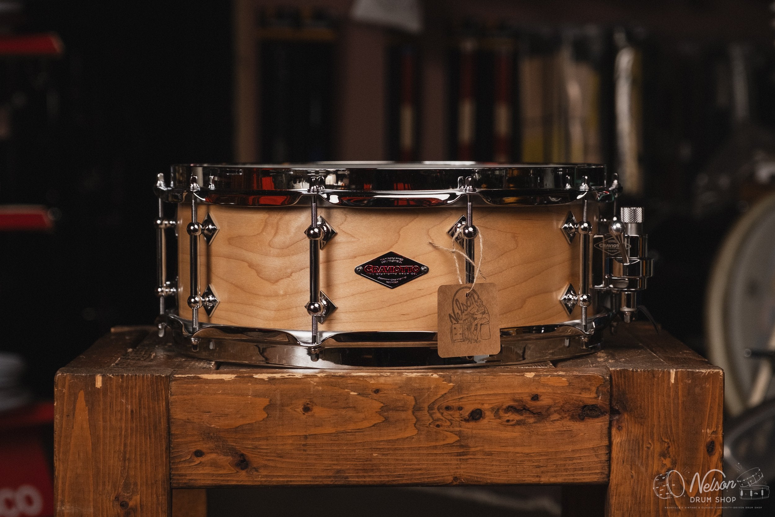 Craviotto Solid Shell Maple w/ 30º Bearing Edge - 5.5x14