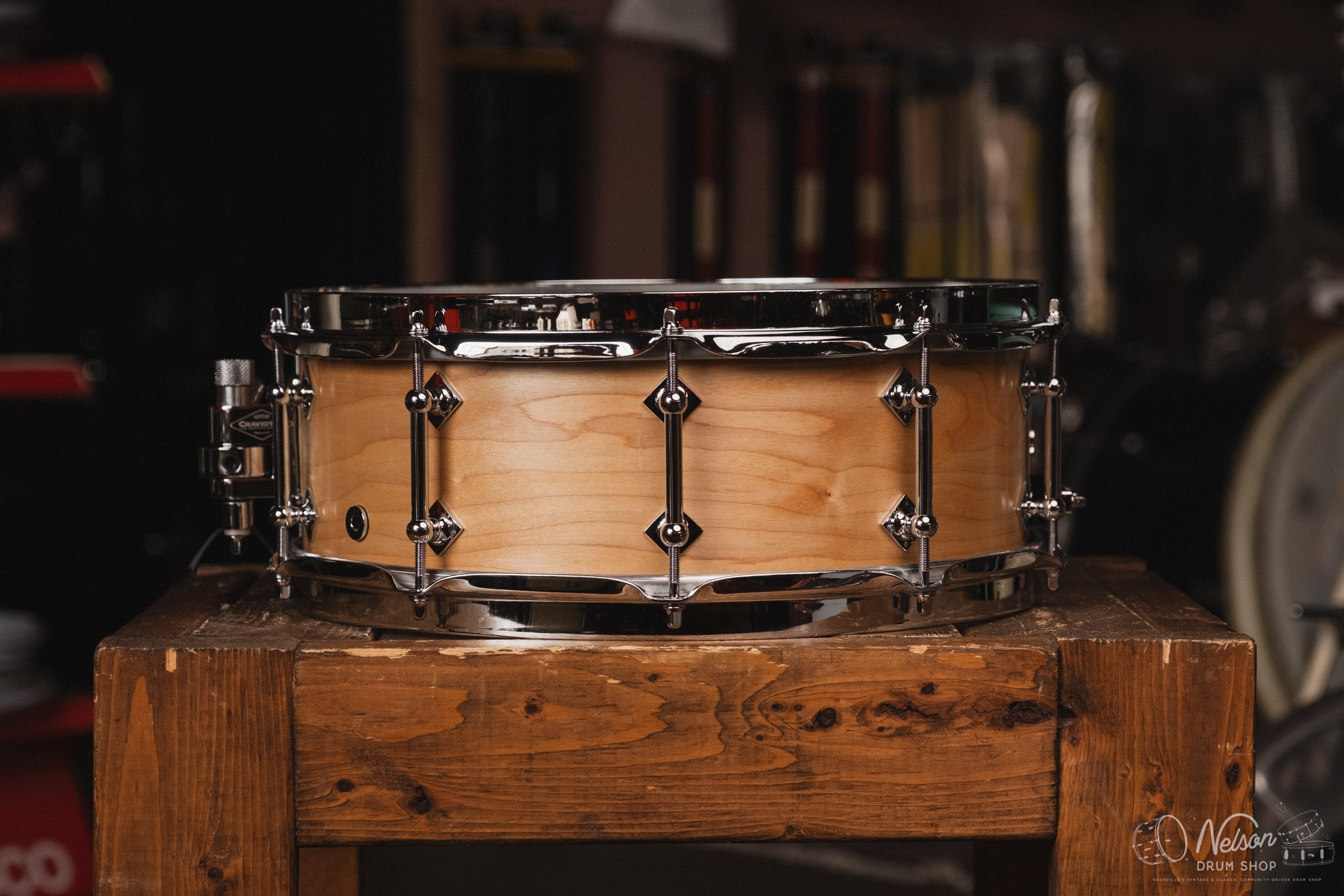 Craviotto Solid Shell Maple w/ 30º Bearing Edge - 5.5x14