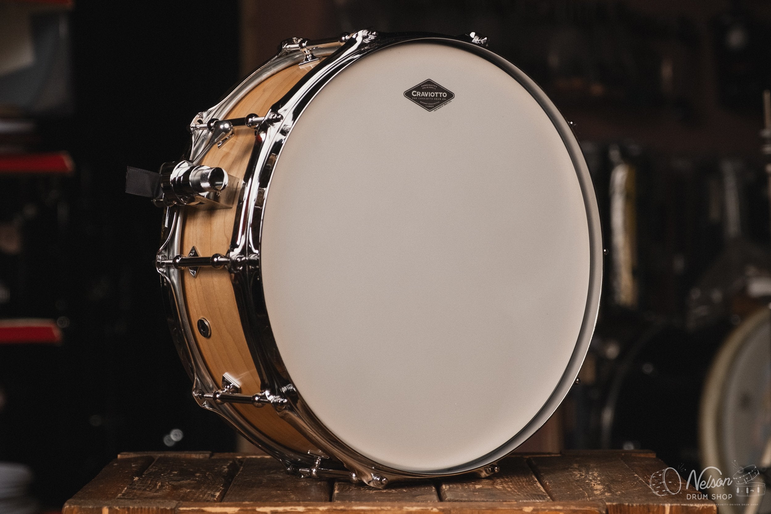 Craviotto Solid Shell Maple w/ 30º Bearing Edge - 5.5x14