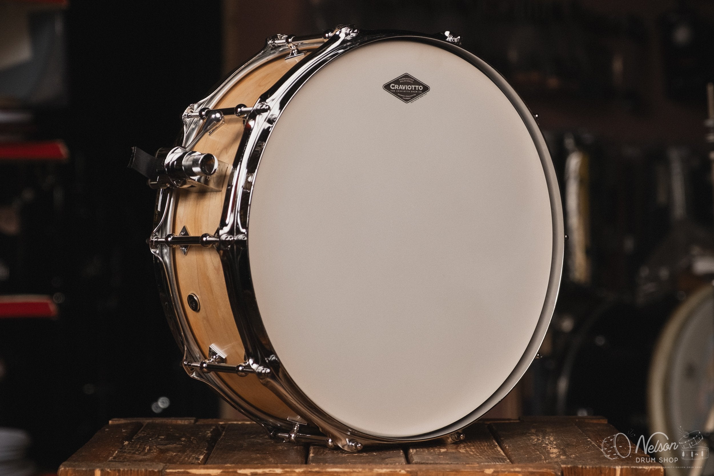 Craviotto Solid Shell Maple w/ 45º Bearing Edge - 5.5x14