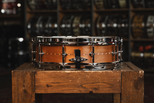 Craviotto Mahogany w/ Cherry Inlay in Oil Finish - 4.5x14