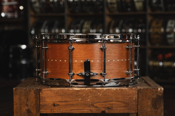 Craviotto Mahogany w/Cherry Inlay in Oil Finish - 6.5x14