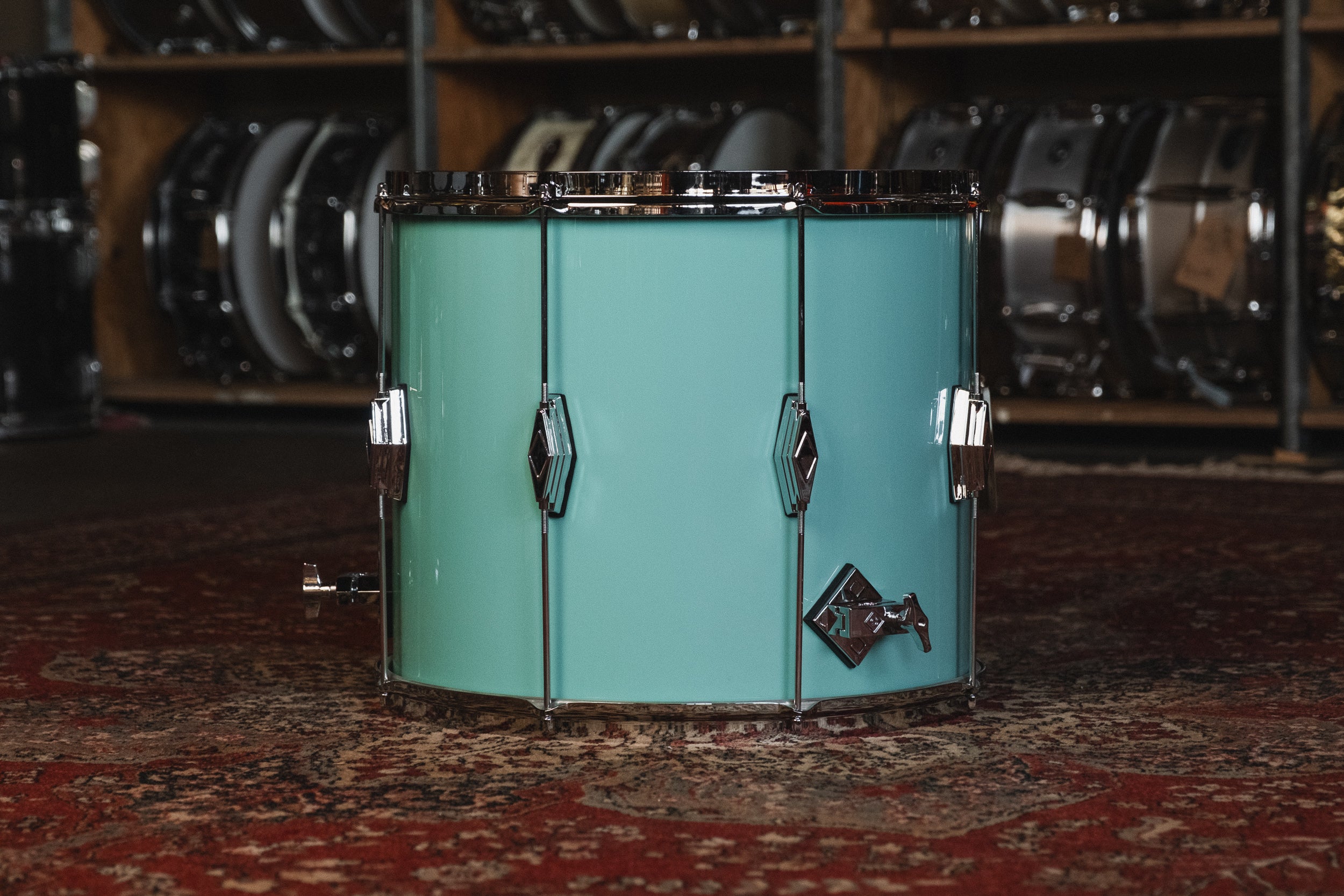 Craviotto Poplar in Seafoam Green Lacquer - 14x22, 7x10, 8x12, 14x16