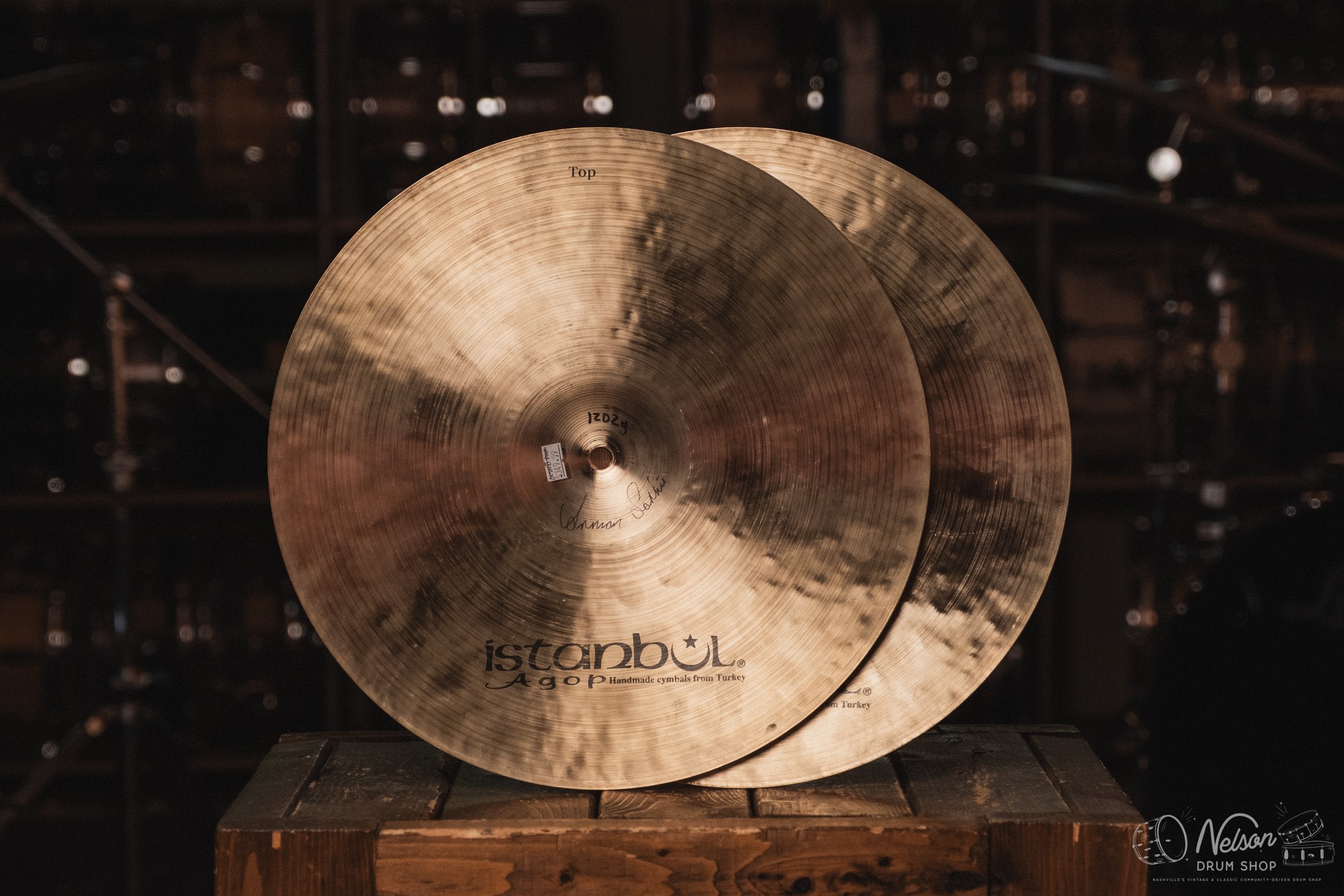 Used Istanbul Agop Traditional Heavy Hi-Hats - 15"