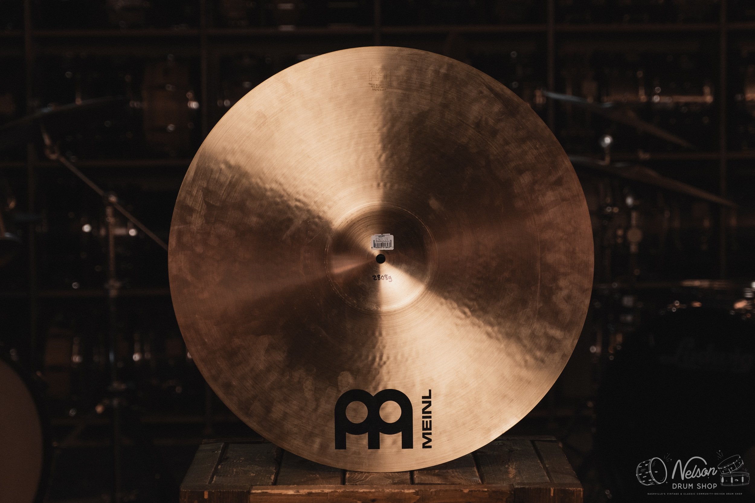 Used Meinl Pure Alloy Medium Ride 22"