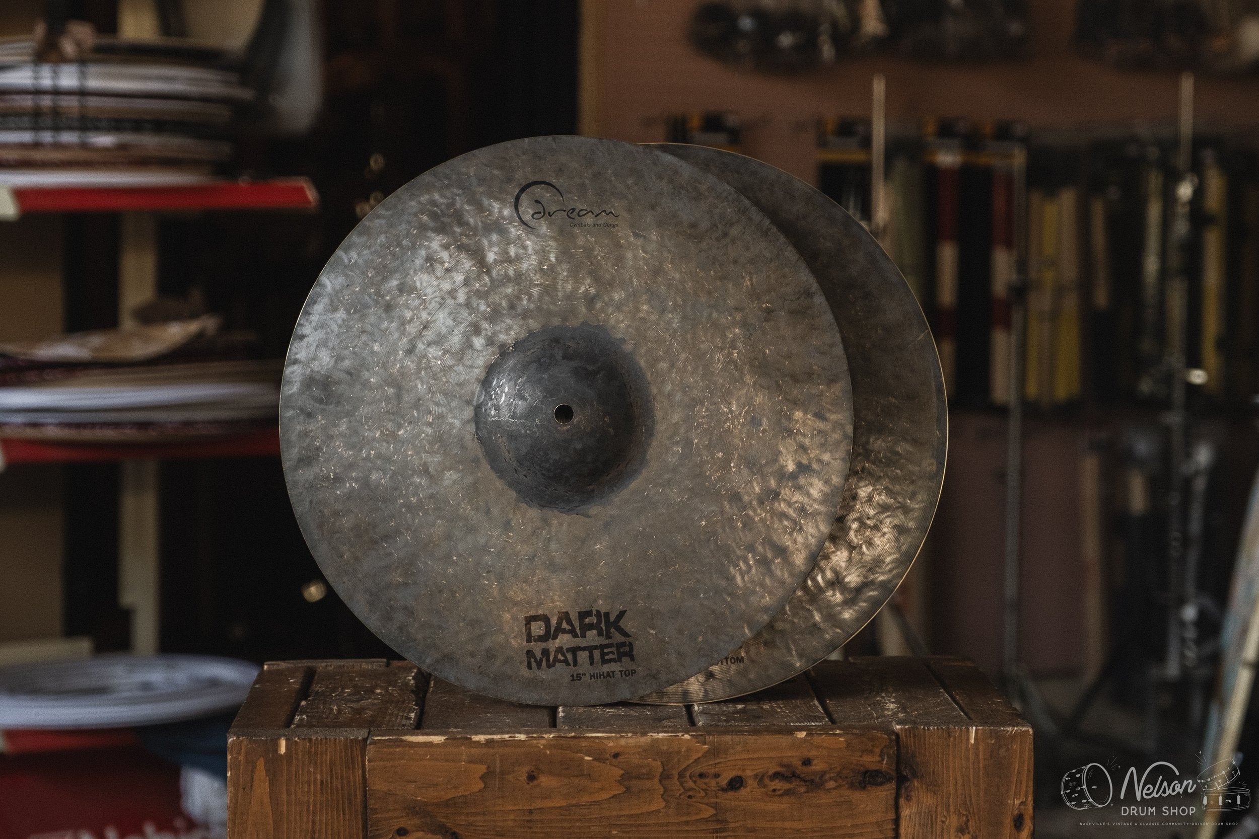 Used Dream Dark Matter Hi-Hats - 15"