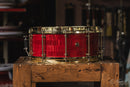 Used Drumdaddy Drums Segmented Shell in Wine Stain - 6.5x14