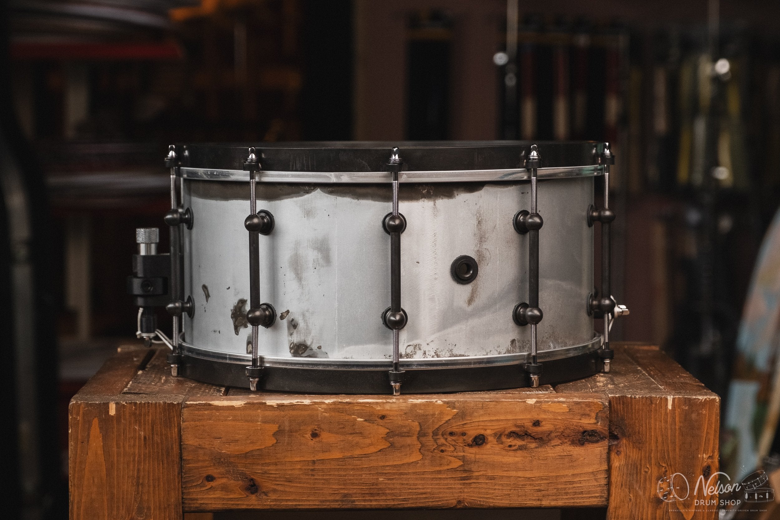 Ebenor Percussion 'Heavy Feather’ Aluminum - 7x14