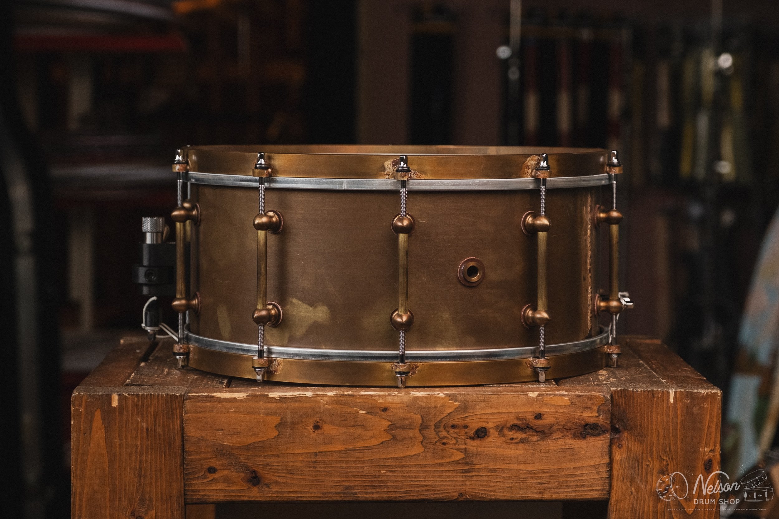 Ebenor Percussion 'Antique Brass' - 6.5x14