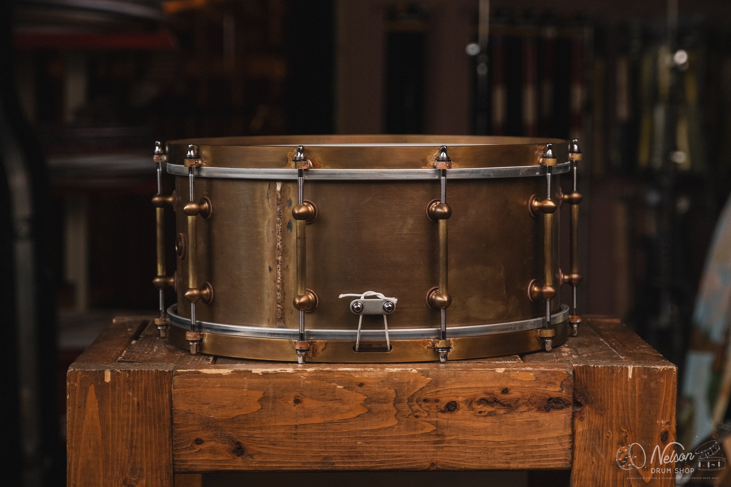 Ebenor Percussion 'Antique Brass' - 6.5x14