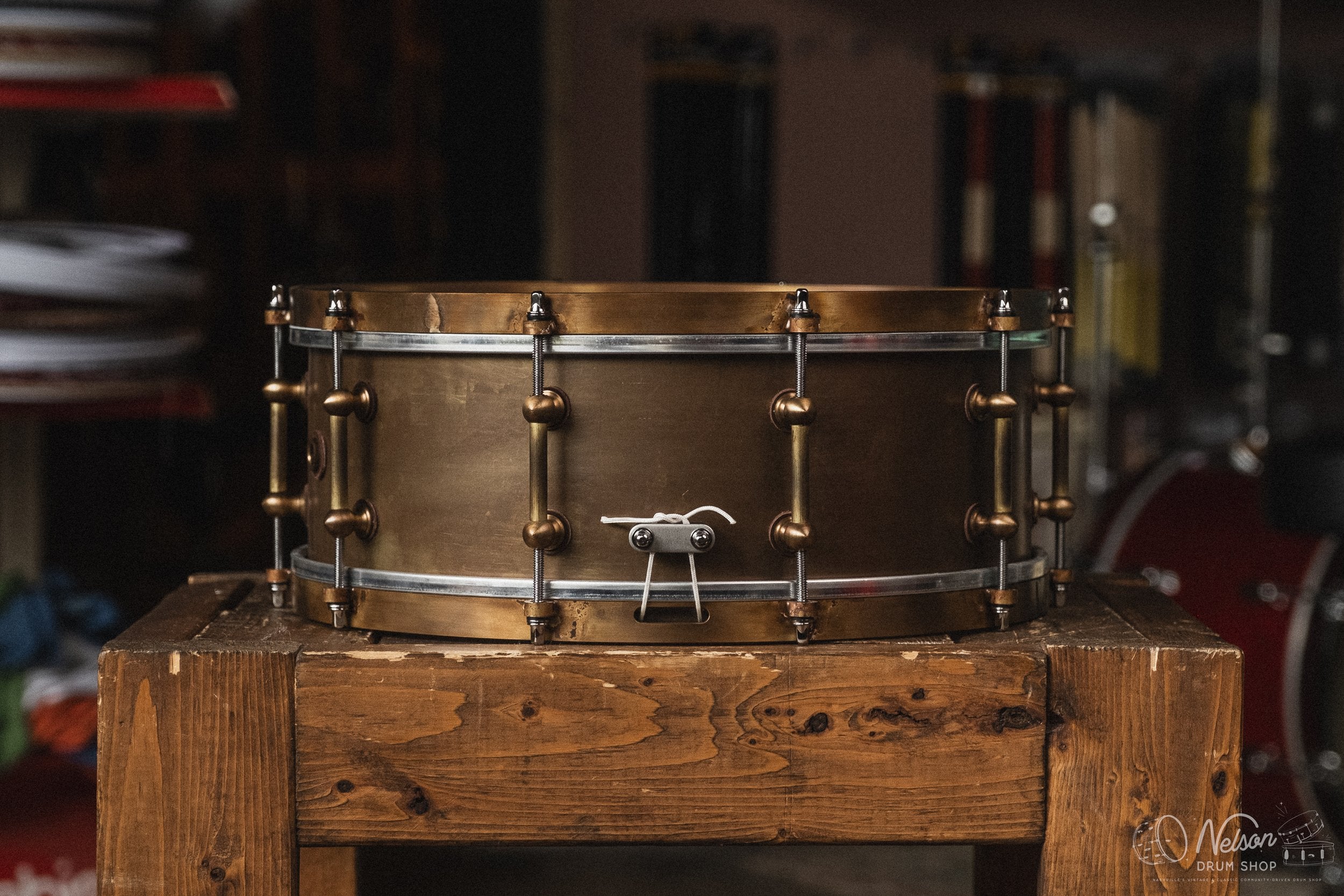 Ebenor Percussion 'Antique Brass' - 5.5x14