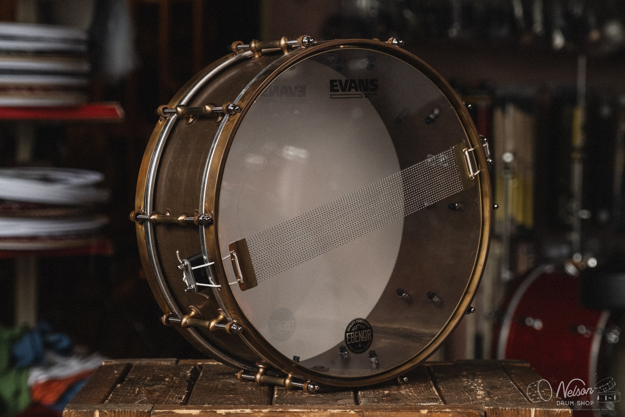 Ebenor Percussion 'Antique Brass' - 5.5x14