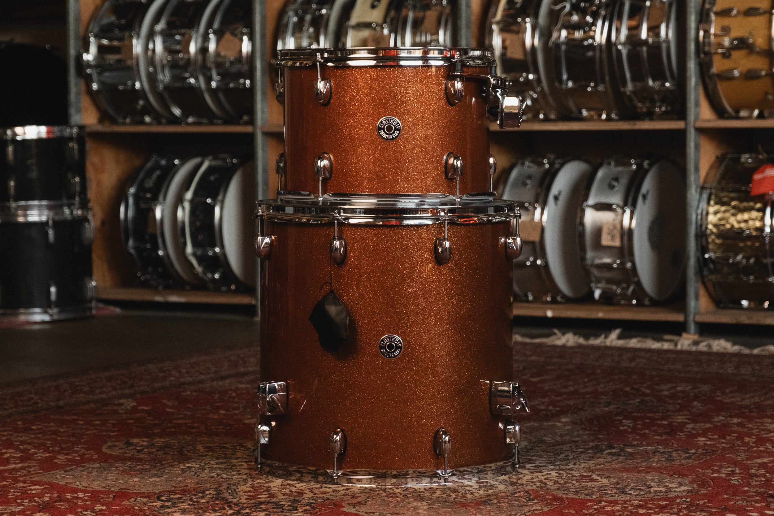 Gretsch 'Catalina Club' in Bronze Sparkle - 14x24, 16x16, 9x13