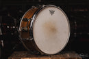 1950s Gretsch Round Badge in Mahogany Stain - 6.5x14