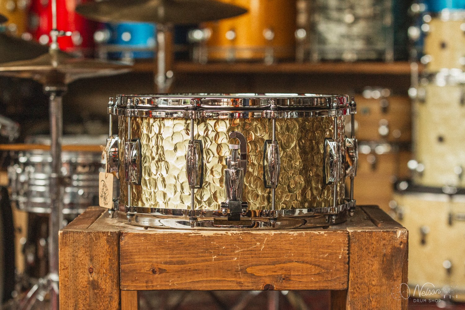 Gretsch "Full Range" Hammered Brass - 6.5x14