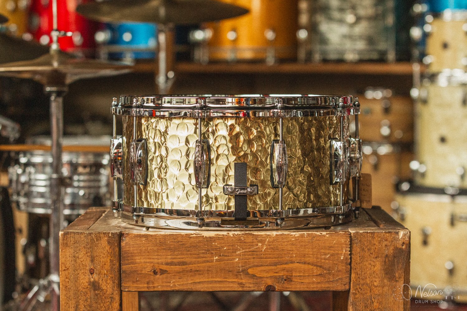 Gretsch "Full Range" Hammered Brass - 6.5x14