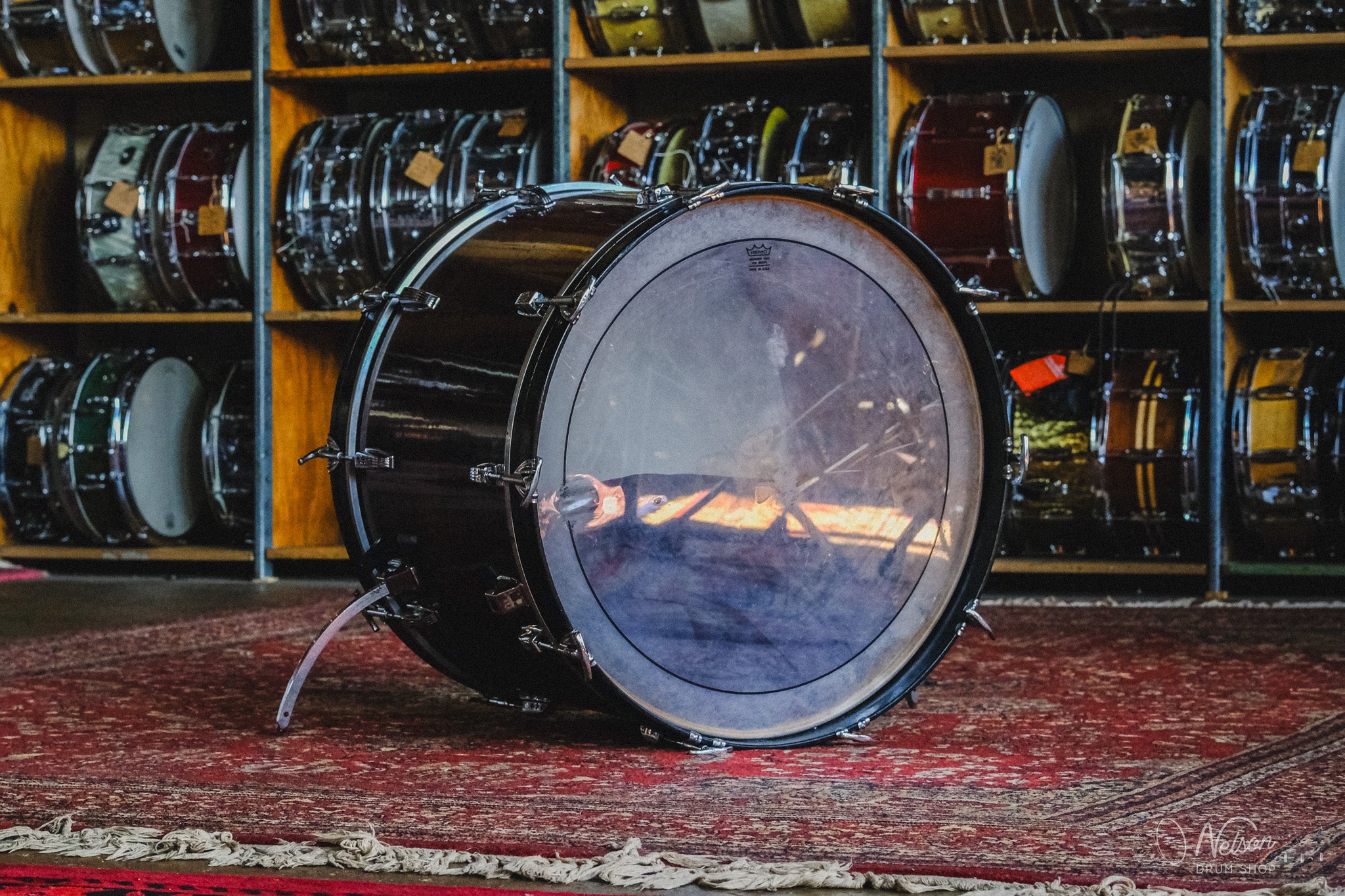 1970s Ludwig Octaplus in Mahogany Cortex - 16x24, 9x6, 9x8, 9x10, 11x12, 12x13, 13x14, 14x15, 15x16, 16x18